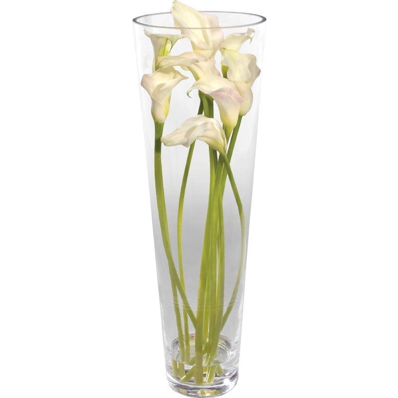 White Calla Lily and Vase.
